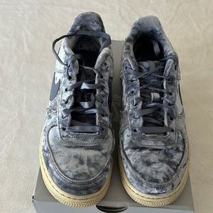 Air Force 1 Blue velvet